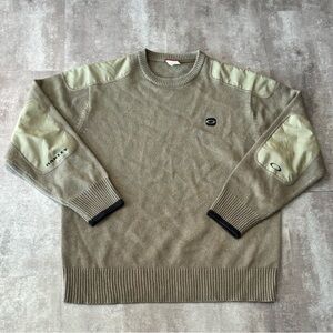 Y2K Oakley Tactical Wear Wool Sweater Mens XL Green